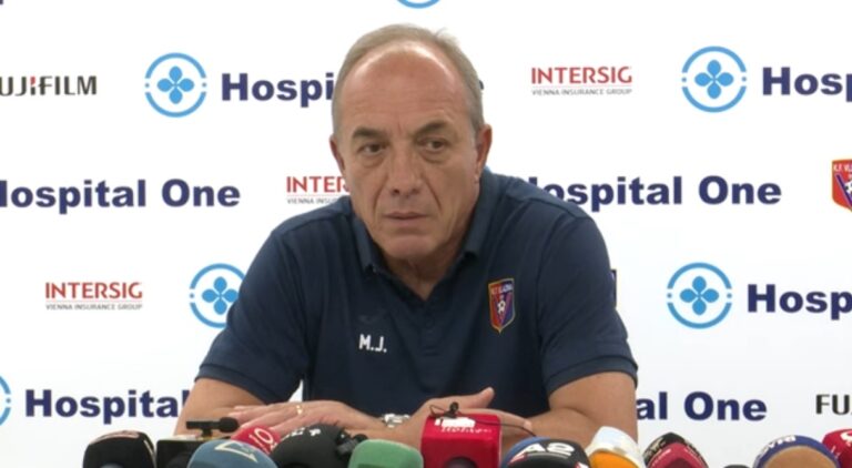 Trajneri Josa: Do bëjmë një lojë të kujdesshme ndaj Craiovas